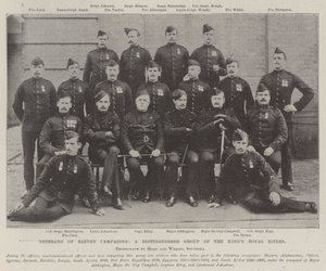 Veterans of Eleven Campaigns, um grupo distinto dos Royal Kings Rifles de English Photographer