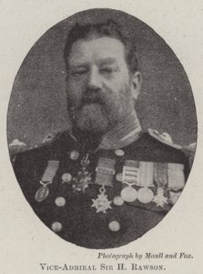 Vice-Almirante Sir H Rawson de English Photographer