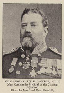 Vice-Almirante Sir H Rawson, KCB de English Photographer