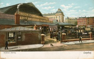 Estação Victoria, Londres de English Photographer