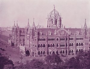 Estação Victoria Terminus, Bombaim de English Photographer