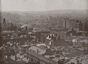 Vista da Galeria Dourada, St Pauls, olhando Noroeste de English Photographer