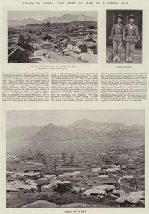 Vistas em Corea, a sede da guerra na Ásia Oriental
