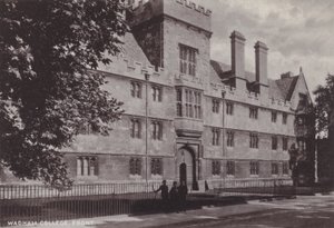 Faculdade de Wadham, frente de English Photographer
