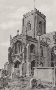 Walpole St Peter (foto a p/b) de English Photographer