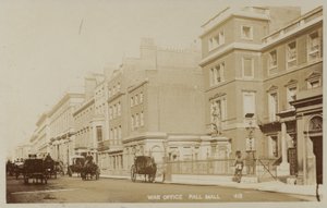 Escritório de Guerra, Pall Mall de English Photographer