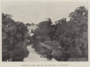 Warwick Castle, a sede do conde de Warwick de English Photographer