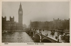 Ponte westminster, londres de English Photographer