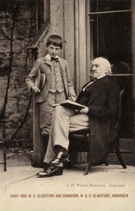 William Ewart Gladstone de English Photographer