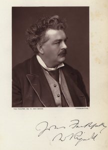 William Rignold (foto a p/b) de English Photographer