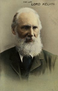 William Thomson, 1º Barão Kelvin (1824-1907), físico e engenheiro britânico (foto colorida) de English Photographer