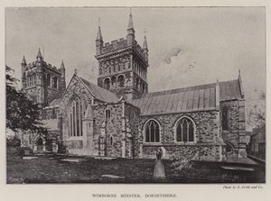 Wimborne Minster, Dorsetshire de English Photographer