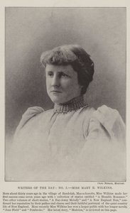 Escritores do Dia, Miss Mary E Wilkins de English Photographer