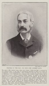 Escritores do Dia, Sr. Andrew Lang de English Photographer