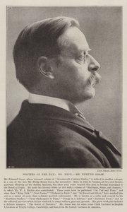 Escritores do Dia, Edmund Gosse de English Photographer