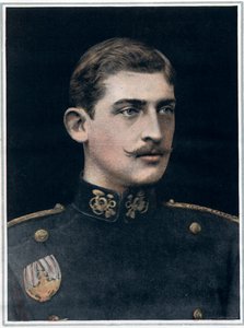 Retrato de Fernando da Romênia (1865-1927), rei da Romênia.
