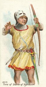 1415, hora da batalha de Agincourt de English School