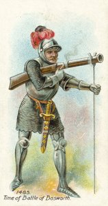 1485, hora da batalha de Bosworth de English School
