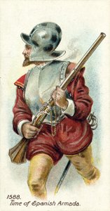 1588, época da Armada Espanhola de English School