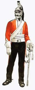 3º Regimento de Dragões 1812 Trooper de English School