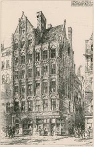 46-47 Cheapside; Ernest George & Peto, arquitetos de English School