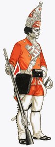 92nd. Granadeiro de Pé 1751 de English School