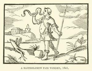 Uma maravilha da Feira de Bartolomeu, 1641 de English School