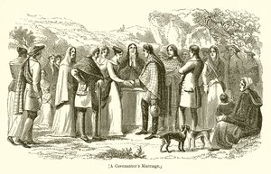 Um casamento covenanters de English School