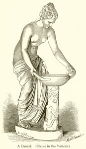 Um Danaid. (Estátua no Vaticano) de English School