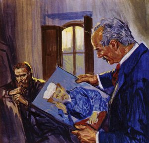 Um médico tornou-se o tema de um dos famosos retratos de Vincent Van Gogh