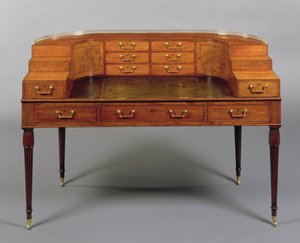 Um George III Carlton House Desk, c.1800 (madeira)