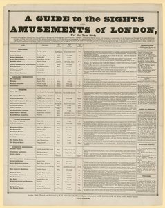 Um Guia para as Atrações e Divertimentos de Londres, para o ano de 1844 de English School