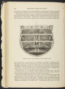 Um Hulk (navio-prisão), de "The Criminal Prisons of London", de Henry Mayhew de English School