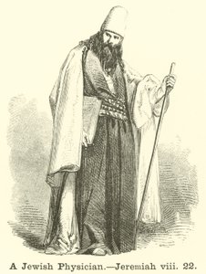 Um médico judeu, Jeremiah, viii, 22 de English School