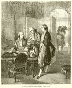 Uma Casa de Contadores de Comerciantes, Paris, 1790