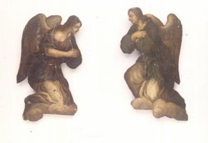 Um Par de Anjos (painel) de English School