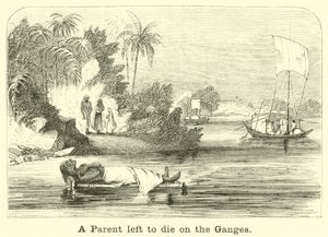 Um pai saiu para morrer no Ganges de English School