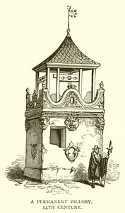 Um Pelourinho Permanente, Século XIV de English School