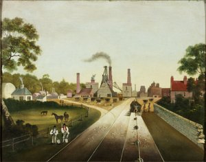 "A" Pit, Backworth, c.1823-67 de English School