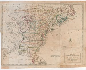Um conjunto de planos e fortalezas na América reduzidos a partir de levantamentos reais. 1765 de English School