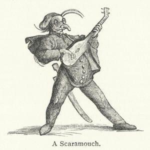 Um Scaramouch (gravura) de English School