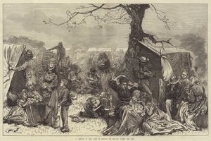 Um Esboço no Campo de Refúgio de Chicago, após o Incêndio (gravação) de English School