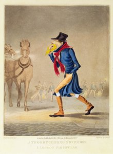 A Throroughbred November and London Particular, pub. por T. McLean, 1827 de English School