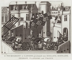 Um torneio em Londres, proclamado pela Inglaterra, Escócia, Alemanha, Flandres e França de English School