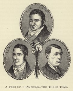 Um trio de campeões, os três toms de English School