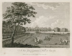 Uma visão do Monte da Constituição, 1735 de English School