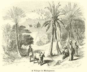 Uma aldeia em Madagascar de English School