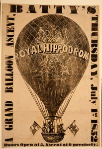 Uma grande subida de balão, Battys, quinta-feira, 1 de julho de 1852