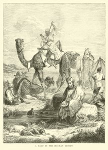 Uma parada no deserto de Hauran de English School