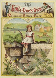Uma pequena rainha (chromolitho) de English School